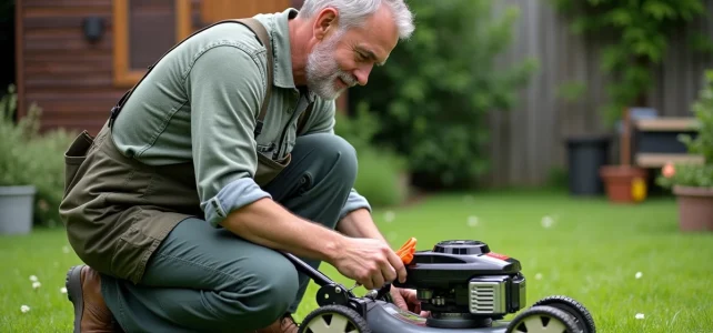 Découvrez nos astuces pour empêcher l&rsquo;herbe de coller sous votre tondeuse à gazon